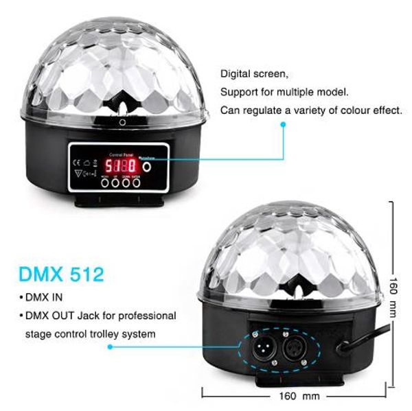 transctego 9 colors 27w crystal magic ball led stage lamp 21 mode disco laser light party lights sound control dmx lumiere laser
transctego 9 colors 27w crystal magic ball led stage lamp 21 mode disco laser light party lights sound control dmx lumiere laser