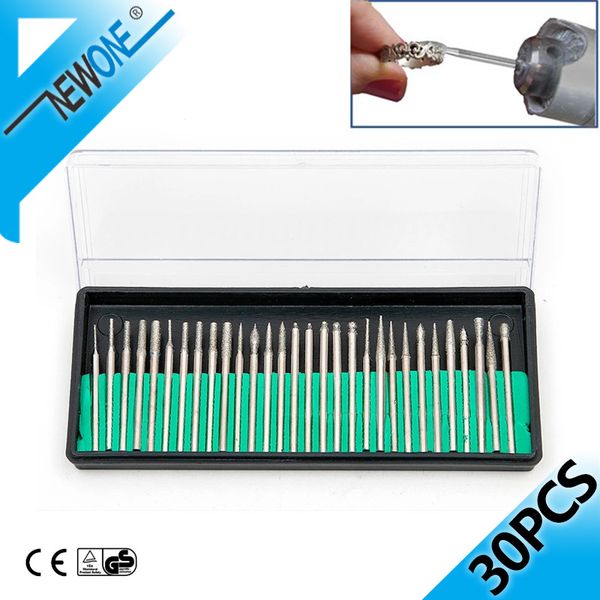 newone diamond burs set shank 1/8" grit 140 jewelry rotary dremel carving tool,diamond burr bits drill for engraving rotary tool
newone diamond burs set shank 1/8" grit 140 jewelry rotary dremel carving tool,diamond burr bits drill for engraving rotary tool
