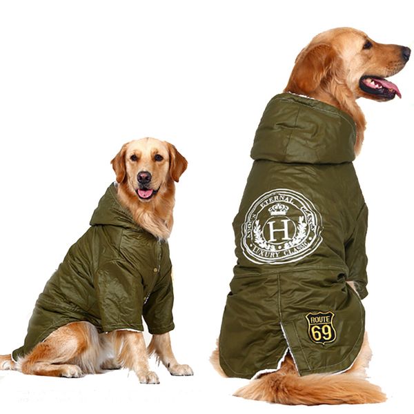 pet dog clothes warm winter big dog clothes large size cotton coat windproof thick golden retriever hoodie jacket for large
pet dog clothes warm winter big dog clothes large size cotton coat windproof thick golden retriever hoodie jacket for large