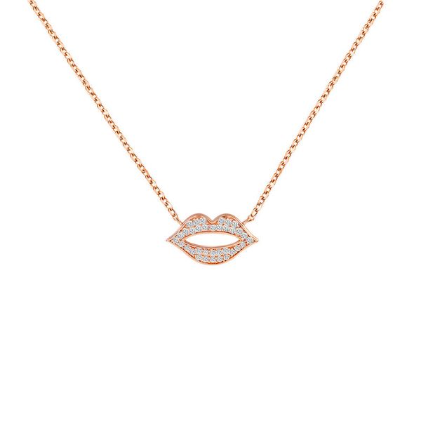 romad lips pendant necklace for women engagement necklace cz wedding accessories jewelry fashion jewelry r4, Silver
romad lips pendant necklace for women engagement necklace cz wedding accessories jewelry fashion jewelry r4, Silver
