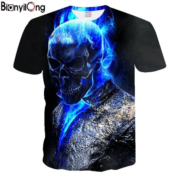 2018 mens t shirts fashion new summer men's short sleeve t-shirt casual 3d blue skull print rock tshirt for man full printed, White;black
2018 mens t shirts fashion new summer men's short sleeve t-shirt casual 3d blue skull print rock tshirt for man full printed, White;black
