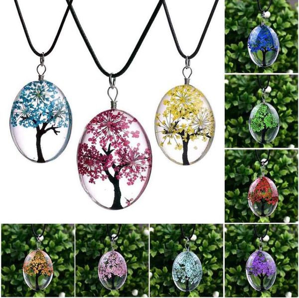classic dried flower necklace fashion woman glass oval tree of life terrarium designer necklaces fashion lady jewelry party gift 10 colors, Silver
classic dried flower necklace fashion woman glass oval tree of life terrarium designer necklaces fashion lady jewelry party gift 10 colors, Silver