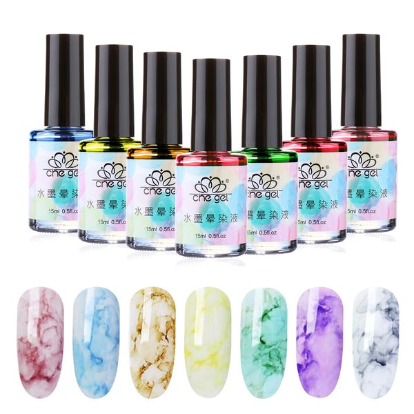 1pc 15ml women watercolor ink nail polish blooming gel smoke effect marble smudge manicure liquid gradient fashion beauty tools
1pc 15ml women watercolor ink nail polish blooming gel smoke effect marble smudge manicure liquid gradient fashion beauty tools