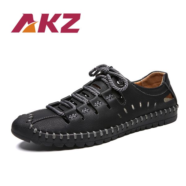 akz men's sandals summer men casual shoes breathable comfortable beach sandals male flats outdoor walking shoes, Black
akz men's sandals summer men casual shoes breathable comfortable beach sandals male flats outdoor walking shoes, Black