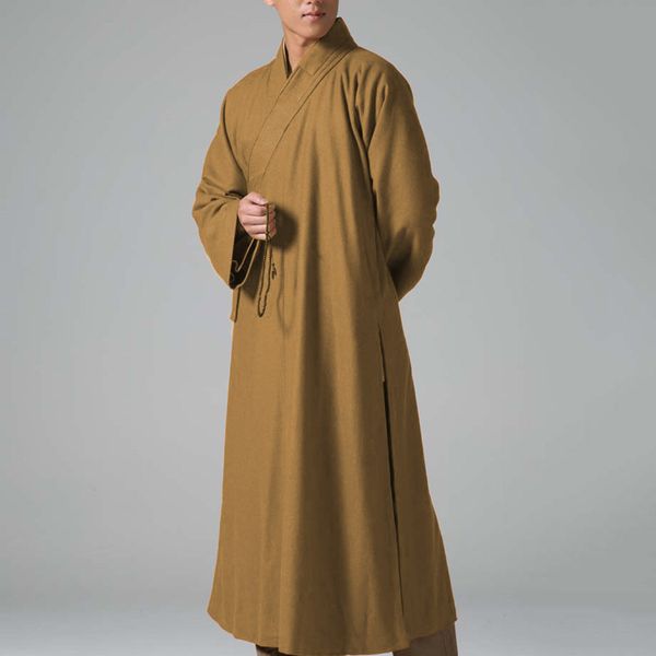 warm wool buddhist lay meditation robe zen monk suits martial arts uniforms taoist coat yellow autumn&winter
warm wool buddhist lay meditation robe zen monk suits martial arts uniforms taoist coat yellow autumn&winter
