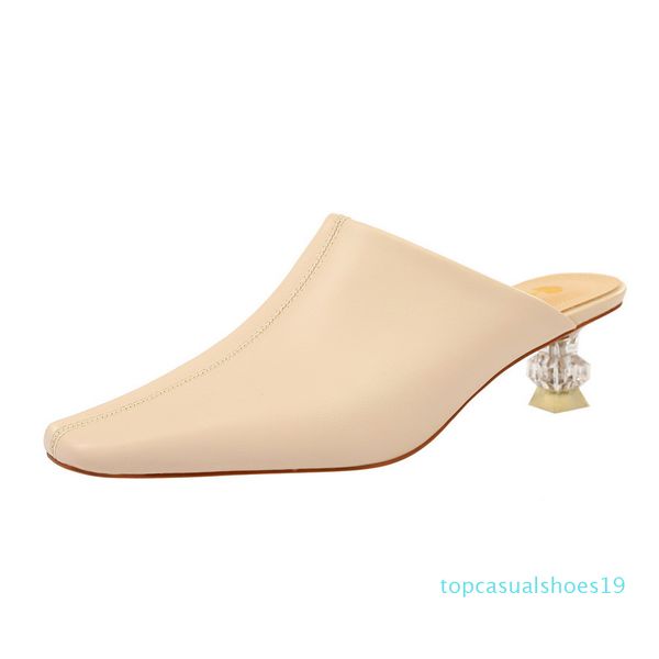 basic mules clear heels high heels pumps women shoes crystal transparent female slippers square toe slip-on luxury designers t19, Black
basic mules clear heels high heels pumps women shoes crystal transparent female slippers square toe slip-on luxury designers t19, Black