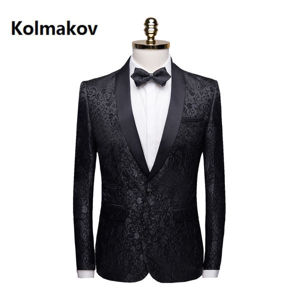 2019 new brand business embroidery blazers mens suits jackets slim fit men's blazer masculino dress dx036, White;black
2019 new brand business embroidery blazers mens suits jackets slim fit men's blazer masculino dress dx036, White;black
