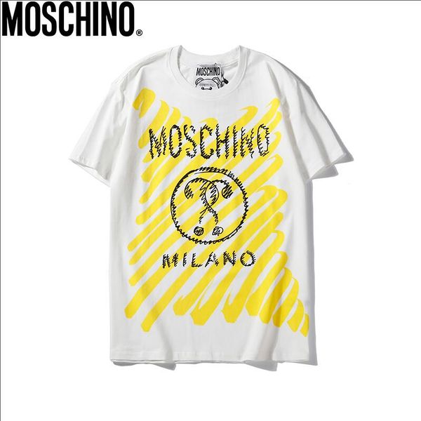 2020 new men's designers shirt summer women's men's men's short sleeve shirt brand clothing letter print round neck-04, White
2020 new men's designers shirt summer women's men's men's short sleeve shirt brand clothing letter print round neck-04, White