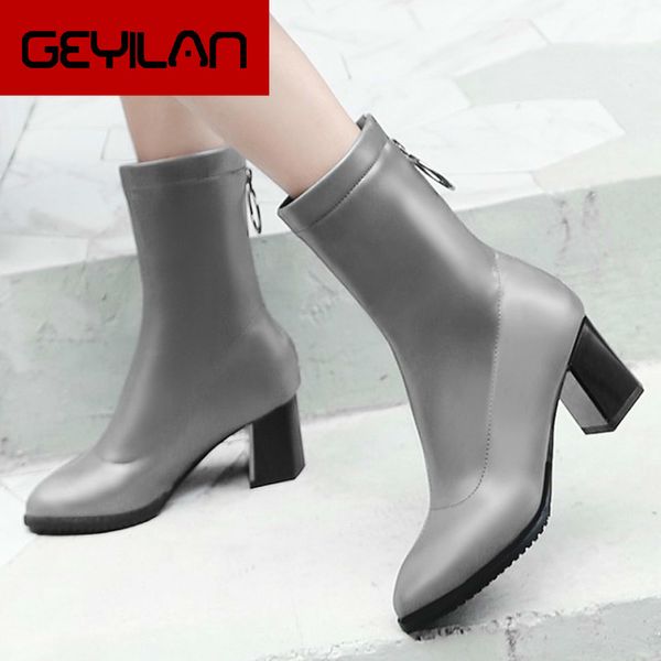 2019 new women boots winter shoes high heel zip pointed toe ankle fashion patent-leather black gray wine red s2-91
2019 new women boots winter shoes high heel zip pointed toe ankle fashion patent-leather black gray wine red s2-91