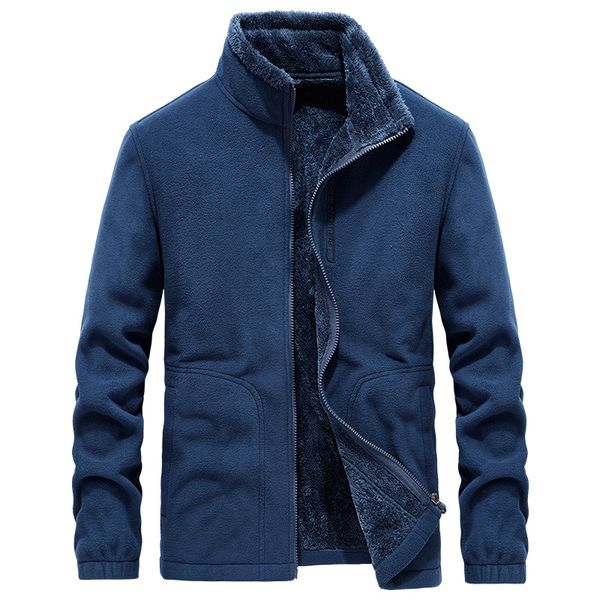 2019 man clothing autumn/winter fleece jacket men stand collar zipper regular fit thick warm softshell casual hoodies coat men, Black;brown
2019 man clothing autumn/winter fleece jacket men stand collar zipper regular fit thick warm softshell casual hoodies coat men, Black;brown