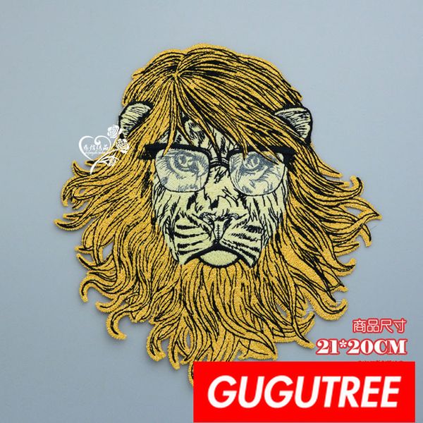 gugutree embroidery big patches lion patches badges applique patches for clothing bp-764, Black
gugutree embroidery big patches lion patches badges applique patches for clothing bp-764, Black