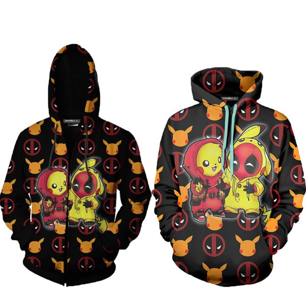 deadpool costume clothes deadpool sweatshirt hoodie cosplay costumes mens zipper hoodies kids cute things, Black
deadpool costume clothes deadpool sweatshirt hoodie cosplay costumes mens zipper hoodies kids cute things, Black