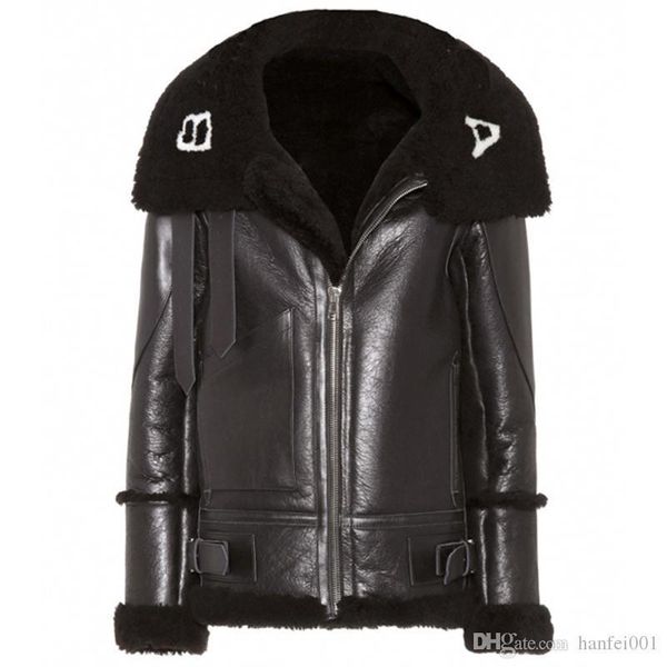 2018 ba logo pu leather jacket men women winter long coat plus velvet motorcycle jacket black hflspy000, Black;brown
2018 ba logo pu leather jacket men women winter long coat plus velvet motorcycle jacket black hflspy000, Black;brown