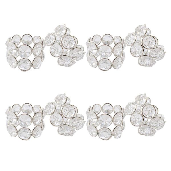 8 pack napkin rings with crystals for place setting, dining table, dinner party, wedding, reception, holiday, christmas, thanksg
8 pack napkin rings with crystals for place setting, dining table, dinner party, wedding, reception, holiday, christmas, thanksg