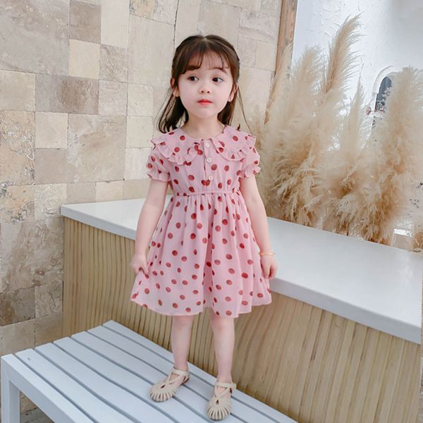girls summer dress foreign dress summer chiffon children short-sleeved skirt princess skirt 2020, Red;yellow
girls summer dress foreign dress summer chiffon children short-sleeved skirt princess skirt 2020, Red;yellow