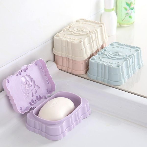 modern plastic rose bathroom soap storage dish drain rack holder container case portable soap dishes new
modern plastic rose bathroom soap storage dish drain rack holder container case portable soap dishes new