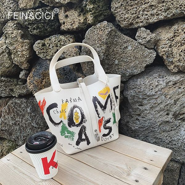 beach bag print bucket bags 2020 women summer totes bag white black grey color 
beach bag print bucket bags 2020 women summer totes bag white black grey color