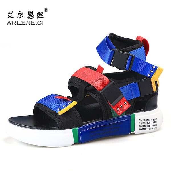 2019 top fashion summer мужская обувь гладиатор сандалии open toe платформы пляж сандалии сапоги рим стиль дизайн холст мужчины, Black
2019 top fashion summer мужская обувь гладиатор сандалии open toe платформы пляж сандалии сапоги рим стиль дизайн холст мужчины, Black
