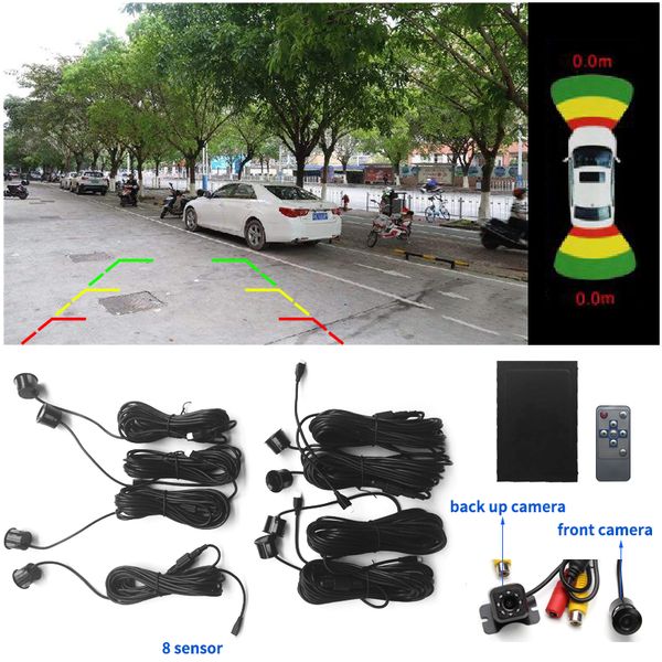 2 cameras car parking sensor 8 weatherproof rear front view w oem image as work for detector remote control no blind spot
2 cameras car parking sensor 8 weatherproof rear front view w oem image as work for detector remote control no blind spot