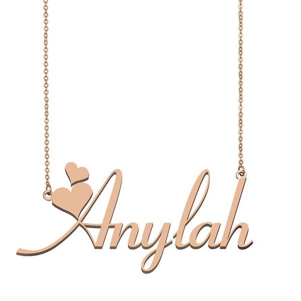 anylah name necklace pendant for women girlfriend gifts custom nameplate children friends jewelry 18k gold plated stainless steel, Silver
anylah name necklace pendant for women girlfriend gifts custom nameplate children friends jewelry 18k gold plated stainless steel, Silver