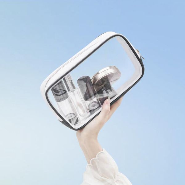 fashion transparent cosmetic bag portable wash beauty makeup case travel waterproof organizer make up toiletry storage pouch
fashion transparent cosmetic bag portable wash beauty makeup case travel waterproof organizer make up toiletry storage pouch