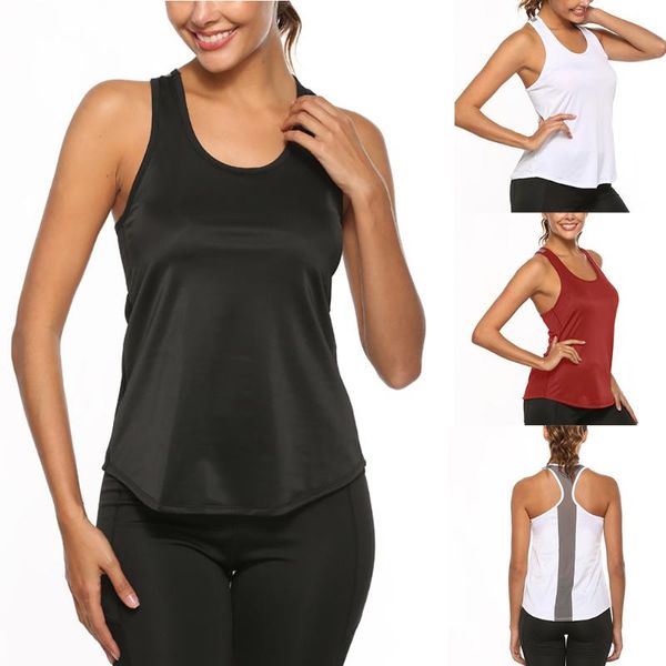 fashion fitness running tank sports womens gym clothes casual summer ladies solid vest female blusas, White
fashion fitness running tank sports womens gym clothes casual summer ladies solid vest female blusas, White