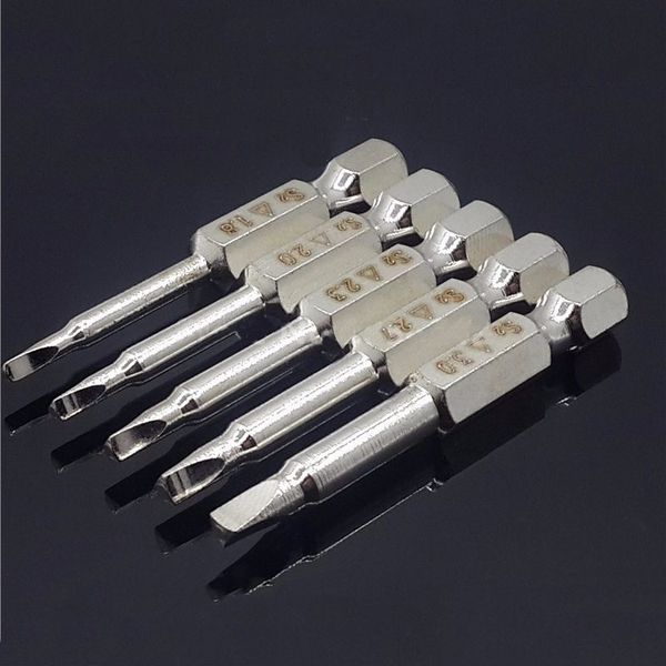 eleg-5pcs set triple-cornered screwdriver bits s2 steel 1/4 inch hex shank 50mm long screwdrier set diy hand tools
eleg-5pcs set triple-cornered screwdriver bits s2 steel 1/4 inch hex shank 50mm long screwdrier set diy hand tools