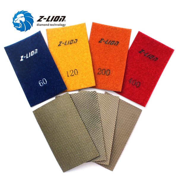 z-lion 4pcs diamond hand polishing pads sheets 90*55mm hook & loop electroplated polishing for marble concrete stone
z-lion 4pcs diamond hand polishing pads sheets 90*55mm hook & loop electroplated polishing for marble concrete stone