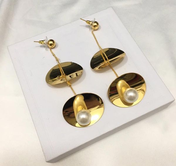 fashion- pendant earring personality luxury jewelry brass needle earrings stud earrings for women asymmetric christmas party gift, Golden;silver
fashion- pendant earring personality luxury jewelry brass needle earrings stud earrings for women asymmetric christmas party gift, Golden;silver