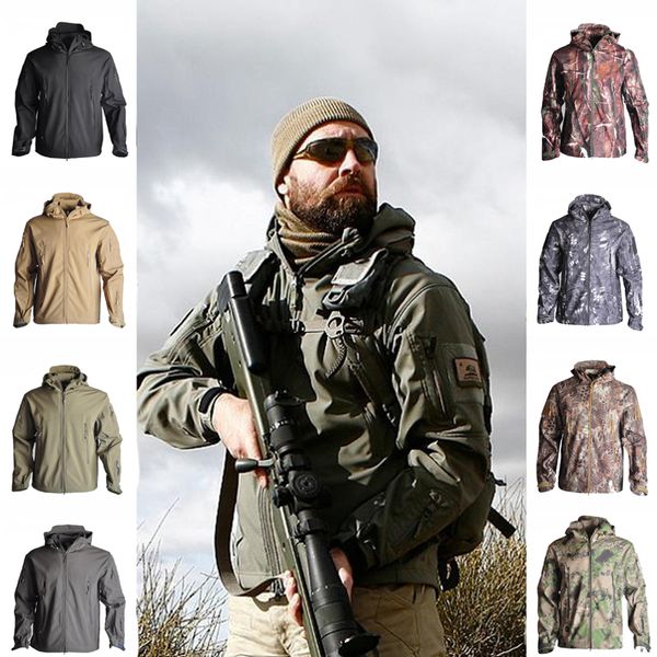 softshell tad tactical men's camouflage hunting clothes outdoor camping hiking windbreaker windproof fleece jacket, Blue;black
softshell tad tactical men's camouflage hunting clothes outdoor camping hiking windbreaker windproof fleece jacket, Blue;black
