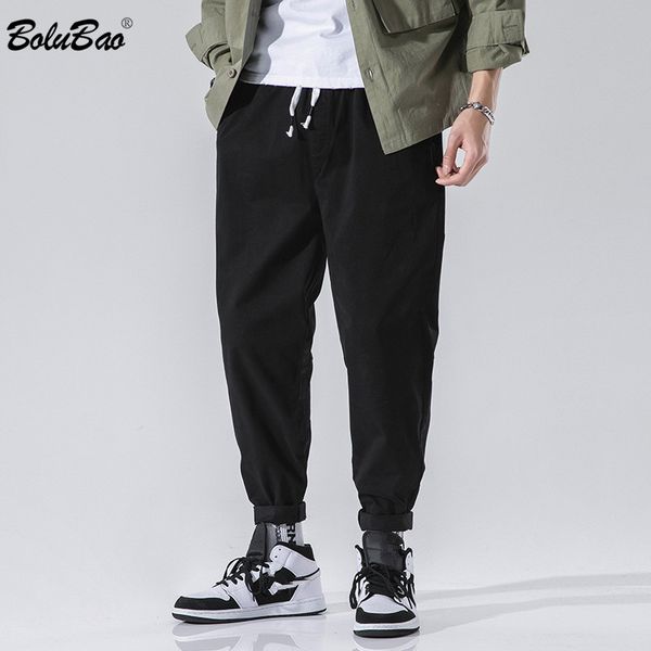bolubao trend brand men casual pants new men's fashion simple ankle-length pants solid color wild harem male, Black
bolubao trend brand men casual pants new men's fashion simple ankle-length pants solid color wild harem male, Black