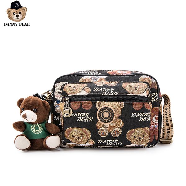 danny bear bear printed crossbody bag for women fashion zipper college vintage shoulder bag dmb9115127
danny bear bear printed crossbody bag for women fashion zipper college vintage shoulder bag dmb9115127