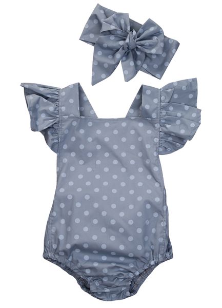 summer polka dot baby kids girls bodysuits headband clothes ruffles backless bodysuit jumpsuit sunsuit outfits infant clothing, Blue
summer polka dot baby kids girls bodysuits headband clothes ruffles backless bodysuit jumpsuit sunsuit outfits infant clothing, Blue