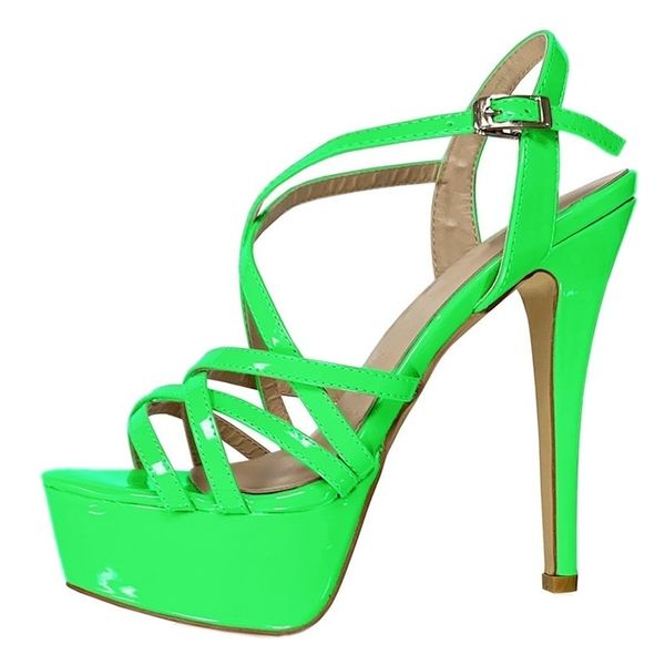 loslandifen 2020 new 14cm platform high heels sandals ankle strap open toe gladiator party dress women shoes plus size 42, Black
loslandifen 2020 new 14cm platform high heels sandals ankle strap open toe gladiator party dress women shoes plus size 42, Black