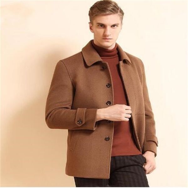 new brand clothing 2018 winter jakets for men and parks stand-up collar men's windbreaker jacket thickened woolen coat, Black
new brand clothing 2018 winter jakets for men and parks stand-up collar men's windbreaker jacket thickened woolen coat, Black