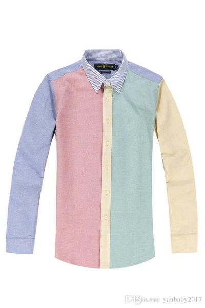 patchwork design men's business casual shirt slim fit social male shirts polo fashion oxford shirt social brand clothing big size -xxx, White;black
patchwork design men's business casual shirt slim fit social male shirts polo fashion oxford shirt social brand clothing big size -xxx, White;black