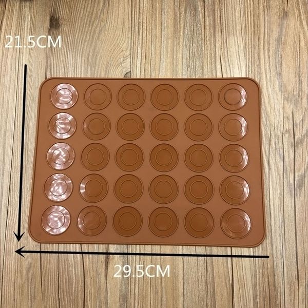 30holes silicone macaron make pad macaron pastry oven baking mould sheet non-stick baking mat kitchen bakery tool
30holes silicone macaron make pad macaron pastry oven baking mould sheet non-stick baking mat kitchen bakery tool