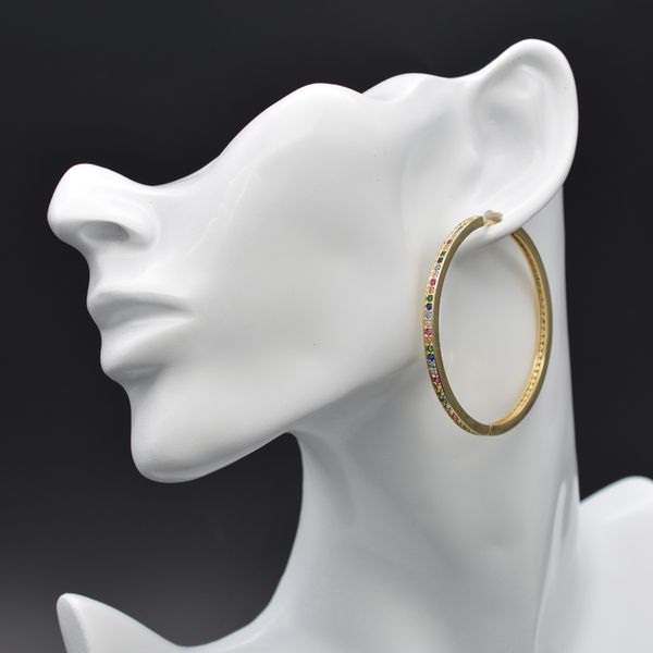 fashion rainbow zircon black and gold circles earrings for women style popular gift wholesale, Golden;silver
fashion rainbow zircon black and gold circles earrings for women style popular gift wholesale, Golden;silver