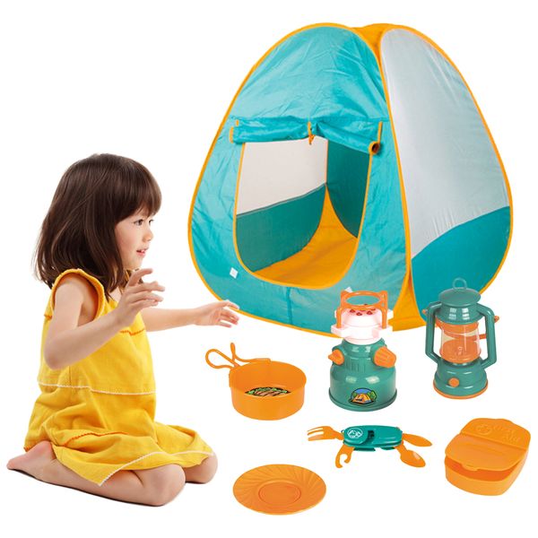 8pcs set kids play tent outdoor camping cookware toys tools set toys for boys girls children camping equipment
8pcs set kids play tent outdoor camping cookware toys tools set toys for boys girls children camping equipment