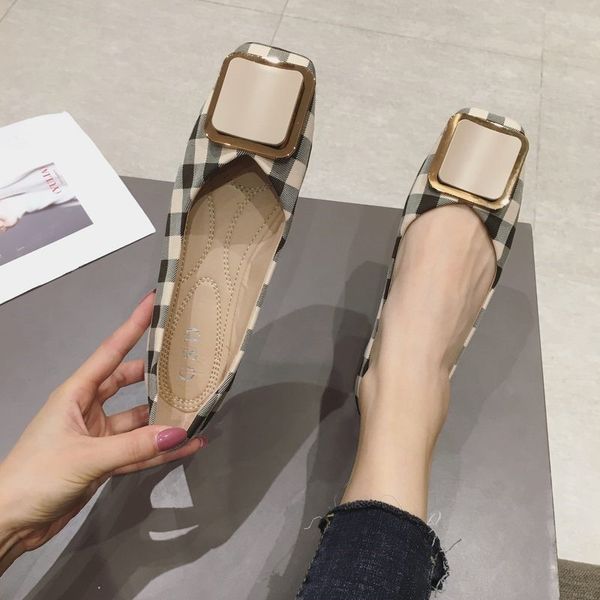 2019 fashion women's shoes flats buckle autumn casual female sneakers square toe modis dress fall boat new fabric slip-on, Black
2019 fashion women's shoes flats buckle autumn casual female sneakers square toe modis dress fall boat new fabric slip-on, Black