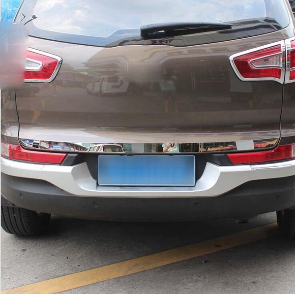 

rear trunk trim lid cover tailgate door tail gate cover for kia sportage r 2010 2011 2012 2013 2014