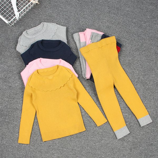 kids knit ribbed 2pc set autumn baby girl winter clothes sweaters suits pants hats bottoming shirt children's clothing 1-6 years, Blue
kids knit ribbed 2pc set autumn baby girl winter clothes sweaters suits pants hats bottoming shirt children's clothing 1-6 years, Blue
