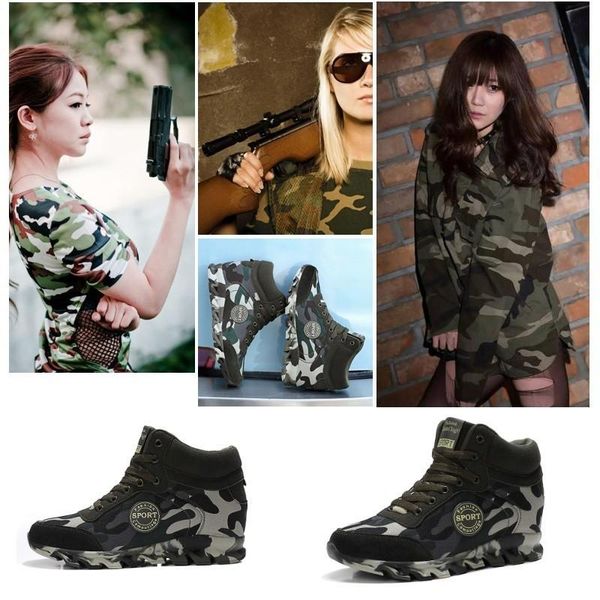 women camoflage shoes platform sneakers ladies pumps breathable woman sneakers camo, Black;white
women camoflage shoes platform sneakers ladies pumps breathable woman sneakers camo, Black;white