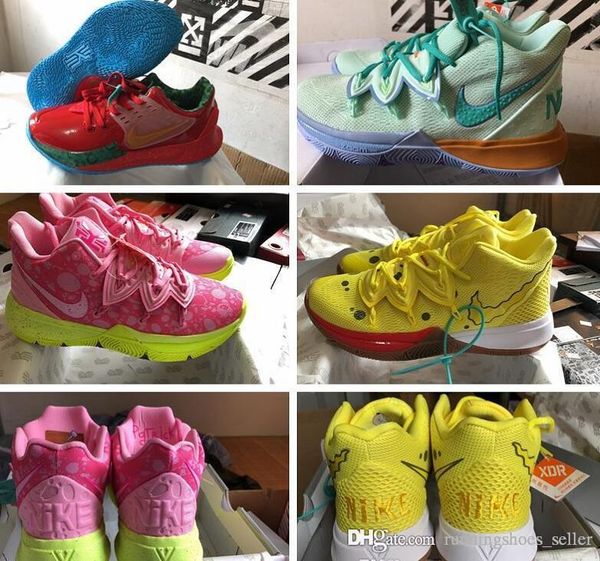 kyrie 5 sponge kids womens basketball shoes for women boys girls trainers 5s sports sneakers size 1y-6.5y, White;red
kyrie 5 sponge kids womens basketball shoes for women boys girls trainers 5s sports sneakers size 1y-6.5y, White;red