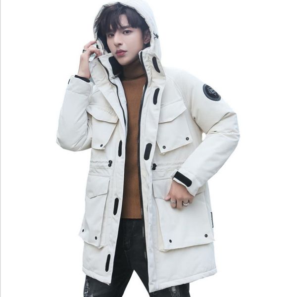 2019 men windproof casual down coat yellow fashion intensification down jacket black hooded outdoor thermal long overcoat
2019 men windproof casual down coat yellow fashion intensification down jacket black hooded outdoor thermal long overcoat