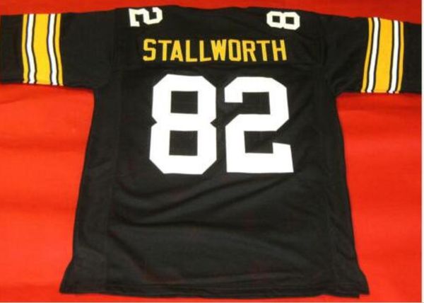 custom men youth women vintage custom #82 john stallworth black football jersey size s-5xl or custom any name or number jersey
custom men youth women vintage custom #82 john stallworth black football jersey size s-5xl or custom any name or number jersey