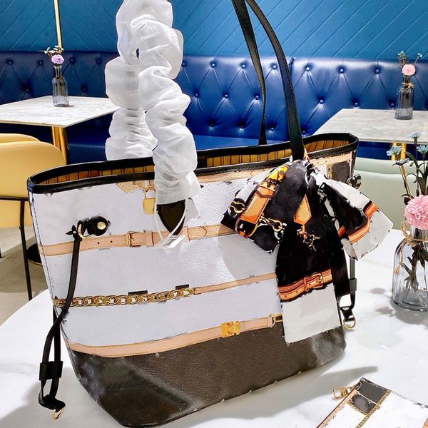 large totes handbags women shopping bag fashion patchwork color l letter silk scarves genuine leather
large totes handbags women shopping bag fashion patchwork color l letter silk scarves genuine leather