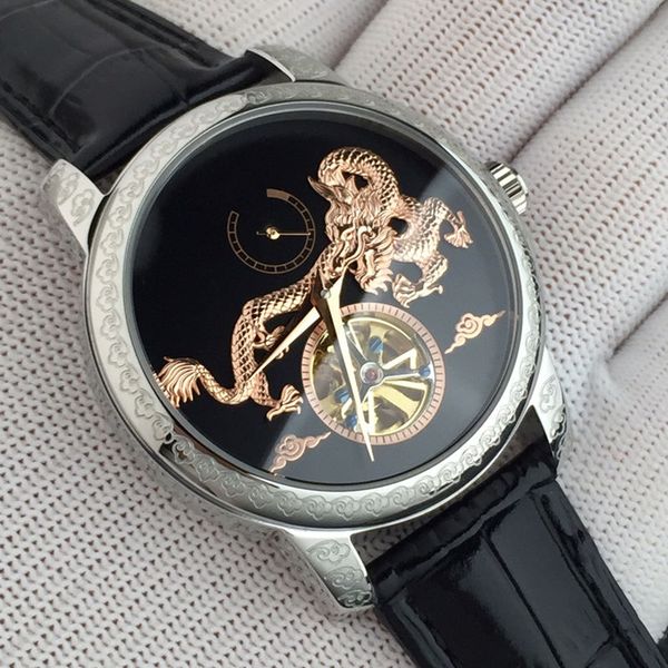 designer watches carved tourbillon automatic mechanical movement 316l steel case mineral crystal glass simple pin buckle mens watch c15, Slivery;brown
designer watches carved tourbillon automatic mechanical movement 316l steel case mineral crystal glass simple pin buckle mens watch c15, Slivery;brown