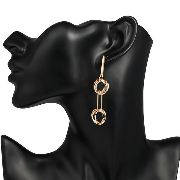 fashion metal round geometric drop earring for women jewelry european american elegant dangle statement silver gold earrings
fashion metal round geometric drop earring for women jewelry european american elegant dangle statement silver gold earrings