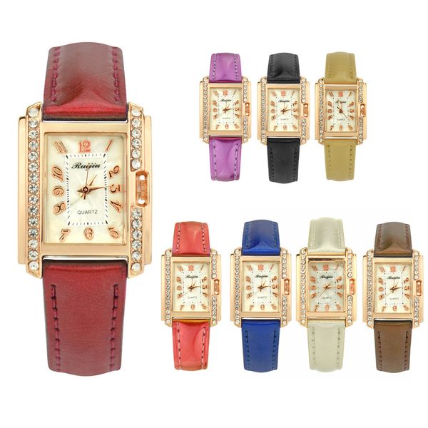 luxury ladies metal quartz lether belt square dial with diamond women watches pagani design luxury watch men famous bran, Slivery;brown
luxury ladies metal quartz lether belt square dial with diamond women watches pagani design luxury watch men famous bran, Slivery;brown